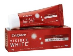 Colgate Toothpaste Visible White Sparkling Mint - 100 g (Whitening)