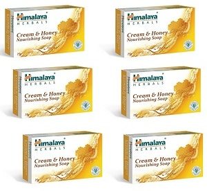 Himalaya Herbals Almond And Rose Soap (125g x 6)
