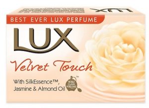 Lux Velvet Touch Soap Bar Jasmine and Almond Oil (150g x 3)