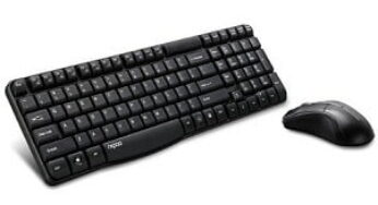 Rapoo X1800 Wireless Keyboard and Mouse Combo for Rs.1499 @ Amazon