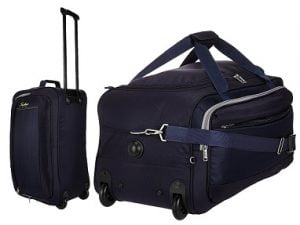 Skybags Cardiff Polyester 63.5 cm Blue Travel Duffle worth Rs.4400 for Rs.2099 – Amazon