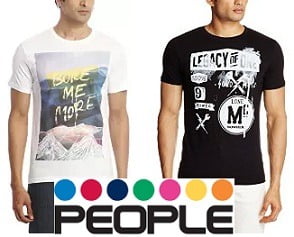 Flat 50% – 70% Discount on People Men’s Clothing starts from Rs.179 at Amazon