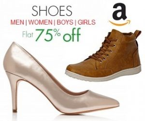 Footwear (Men’s | Women’s | Kids) – Minimum 75% off from Rs.94 – Amazon
