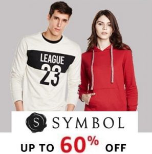 Symbol Men’s & Women’s Sweat Shirts – Flat 40% – 60% off @ Amazon