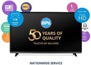 BPL 109 cm (43 inches) Vivid BPL109F2010J Full HD LED TV for Rs.17,990 – Amazon (Limited Period Deal)