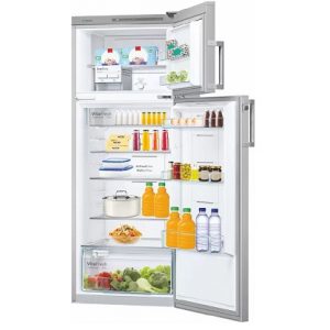 Bosch 263L 3 Star Inverter Frost Free Double Door Refrigerator (CTC27S03EI, Sparkly Steel, Varioinverter