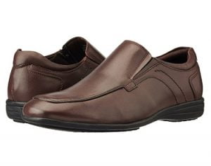 Hush Puppies Men's City Bounce-Slip On Leather Formal Shoes