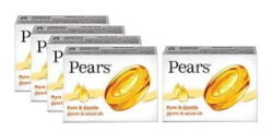 Pears Pure and Gentle Bathing Bar 125g x5