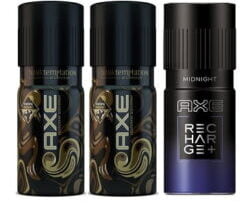 Axe Gold Temptation 150 ml (Pack of 2) and Dark Temptation 150 ml Deodorant