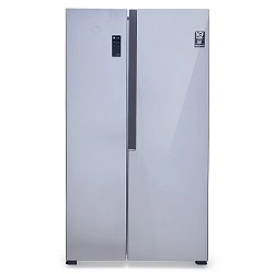 Godrej 564 L Frost Free Side-By-Side Refrigerator (RS EONVELVET 579 RFD PL ST, Platinum Steel, Multi Air Flow System) for Rs.52990 @ Amazon