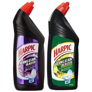 Harpic Germ and Stain Blaster - 750 ml (Floral) and Harpic Germ and Stain Blaster - 750 ml (Citrus)