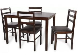 HomeTown Bolton Solid Wood 4 Seater Dining Set for Rs.10900 @ Flipkart