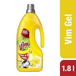 Vim Dishwash Gel Lemon 1.8 L