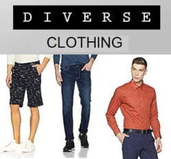 Diverse Mens Clothing - Min 50% off