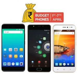 Budget Smart Phone starts from Rs.3299