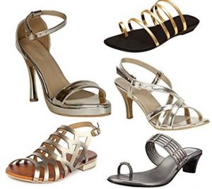 Womens Metallic Sandals up to 70% off
