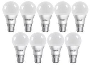 Eveready LED Bulb Combo 9W – 6500K Pack of 9 for Rs.699 @ Amazon