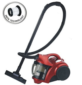 Inalsa Vacuum Cleaner Bagless Cyclonic Clean Max -1900W with Turbo Brush and Dual Proair