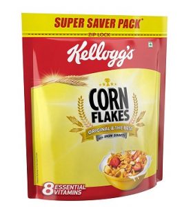 Kellogg’s Corn Flakes 875 g worth Rs.290 for Rs.230 – Amazon