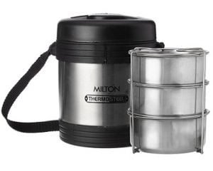 Milton Legend 3 Thermosteel Tiffin Box 260 ml for Rs.880 – Amazon