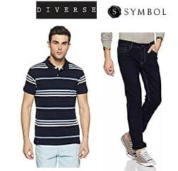 Flat 50% - 80% off on Men wear: Symbol, Diverse, Endeavour
