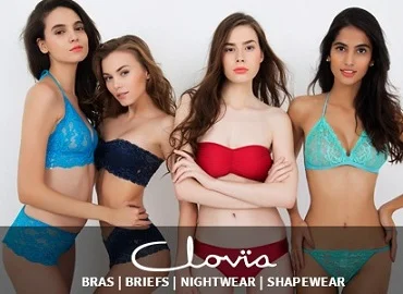 Clovia Women’s Panties / Bra – Minimum 60% off @ Amazon