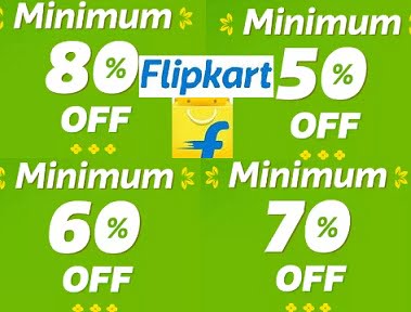 Flipkart Final Hour Sale – Minimum 80% – 70% – 69% – 60% off stores