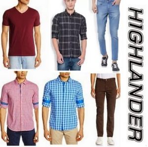 Highlander Men’s Clothing – Min 50% off @ Flipkart