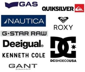 Top Premium Brand Clothing – 40% – 75% off on GAS/ Quiksilver/ G-star/ DC/ Roxy/ KennethCole/ Replay/ Desigual/ Nautica/ Gant