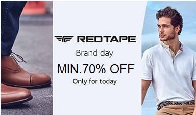 Red Tape Clothing & Footwear – Minimum 70% off @ Flipkart