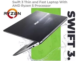 Acer Swift 3 Ryzen 5 Hexa Core 5500U - (8 GB/512 GB SSD/Windows 10 Home) Thin and Fast Laptop