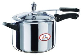 Bajaj Majesty Pressure Cooker with Inner Lid 5 Litres for Rs.1665 @ Amazon