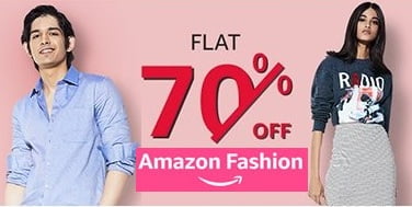 Amazon Fashion Mega Sale: Top Brand Men’s / Women’s Clothing – Min 70% off