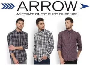 Arrow Jeans Men’s Casual Shirts – Flat 50% – 60% off @ Amazon