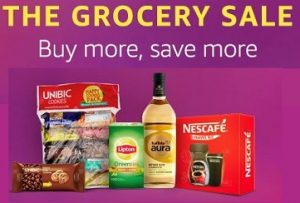 Grocery Sale: Shop Grocery products worth Rs.1000 or more & Get extra 10% off @ Amazon