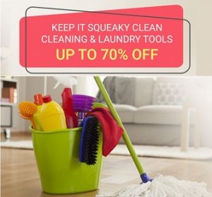 Housekeeping & Laundry - Up to 70% off
