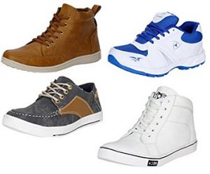 Kraasa Men’s Shoes – Flat Rs.399 & Rs.429 @ Amazon