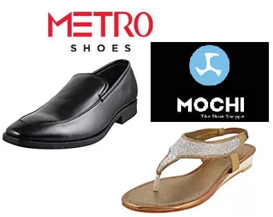 Metro & Mochi Footwear – Minimum 50% off @ Amazon
