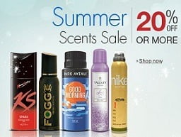 Summer Scent Sale: Minimum 20% Off on Deodorants @ Amazon