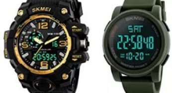 SKEMI Watches: Flat 76% – 90% off @ Amazon