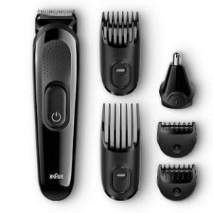 Braun MGK3321, 6-in-1 Beard Trimmer for Men, All-in-One Tool for Rs.2056- Flipkart