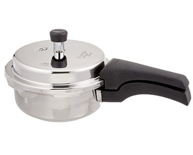 Prestige Deluxe Alpha Stainless Steel Pressure Cooker 2 Litres (Induction Bottom)