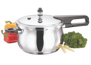 Vinod Induction Friendly Splendid Plus Stainless Steel Pressure Cooker 2.5 Litres for Rs.2199 – Amazon