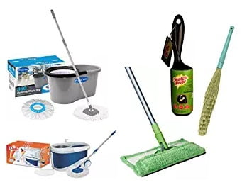 Mops & Cleaning Utilities - upto 52% off @ Amazon - Getfreedeals.co.in