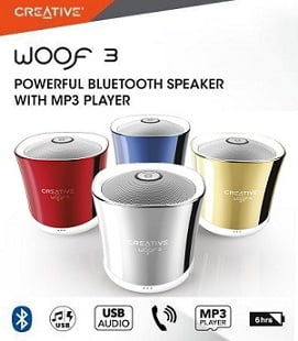 Creative Speaker WOOF3, winter worth Rs.3090 for Rs.1399 – Amazon