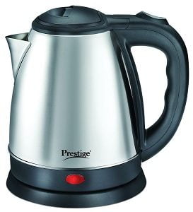 Prestige 1.5 Litre 1500W Electric Kettle for Rs.599 – Amazon