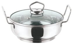 Vinod Cookware Induction friendly Kadai with Lid 3.4 Litres