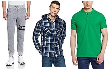 Flat 70% off on Men's Top Brand Clothing