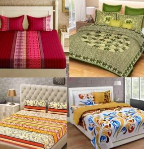 Cotton Double Bedsheet from Rs.229 @ Flipkart (4 Star Customer Rating)