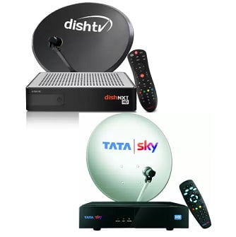 DTH Connection (Tata Sky, Airtel & Dish TV)